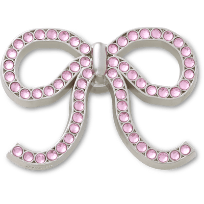 Pink Glittery Bow Jibbitz™ charms - Crocs on sale
