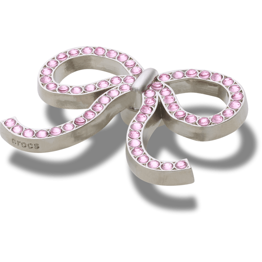 Pink Glittery Bow Jibbitz™ charms - Crocs on sale