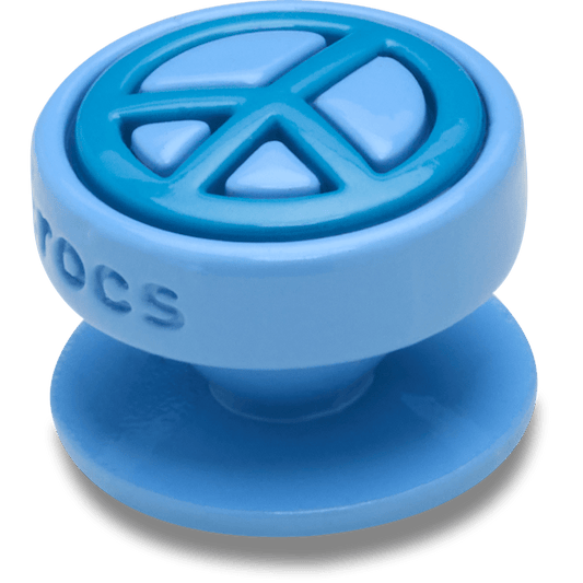 Blue Peace Sign Icon Jibbitz™ charms - Crocs outlet