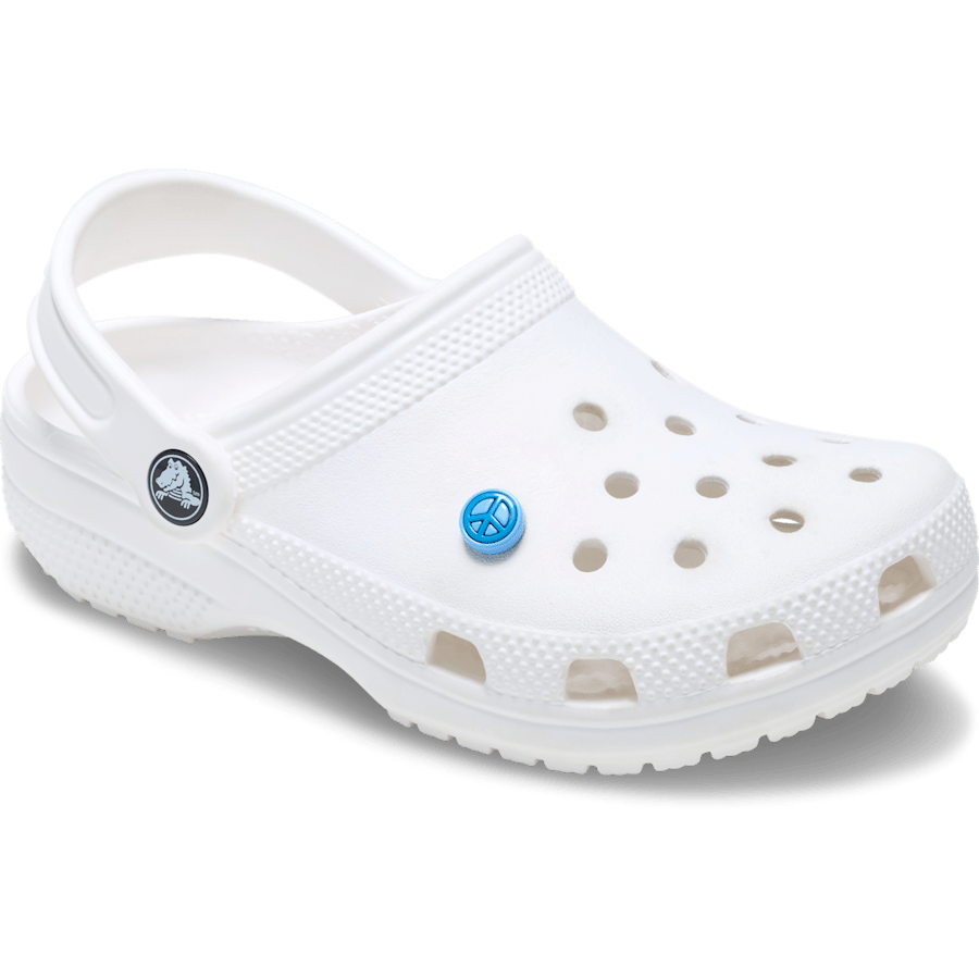 Blue Peace Sign Icon Jibbitz™ charms - Crocs outlet