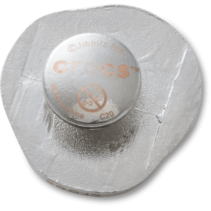 Silver and Pearl Disc Jibbitz™ charms - Crocs US