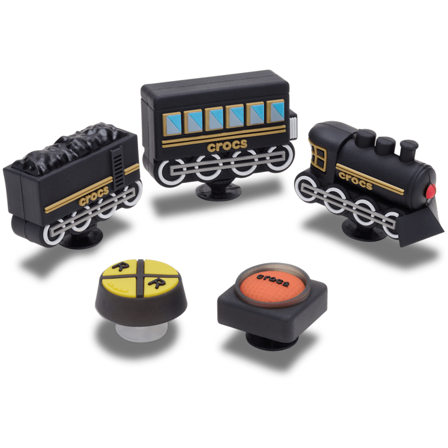 3D Train 5 Pack Jibbitz™ charms - Crocs on sale