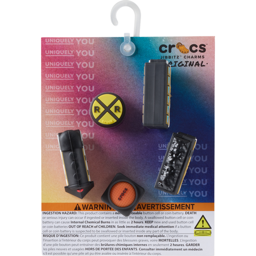 3D Train 5 Pack Jibbitz™ charms - Crocs on sale