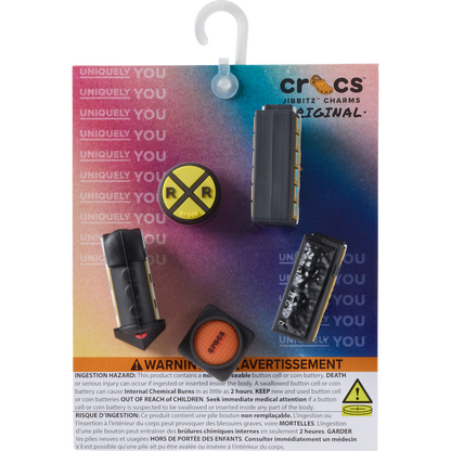 3D Train 5 Pack Jibbitz™ charms - Crocs on sale