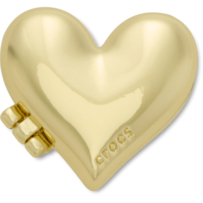 Gold Bubble Locket Heart Jibbitz™ charms - Crocs US