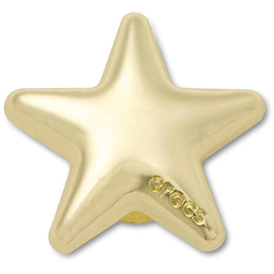 Gold Bubble Star Jibbitz™ charms - Crocs online