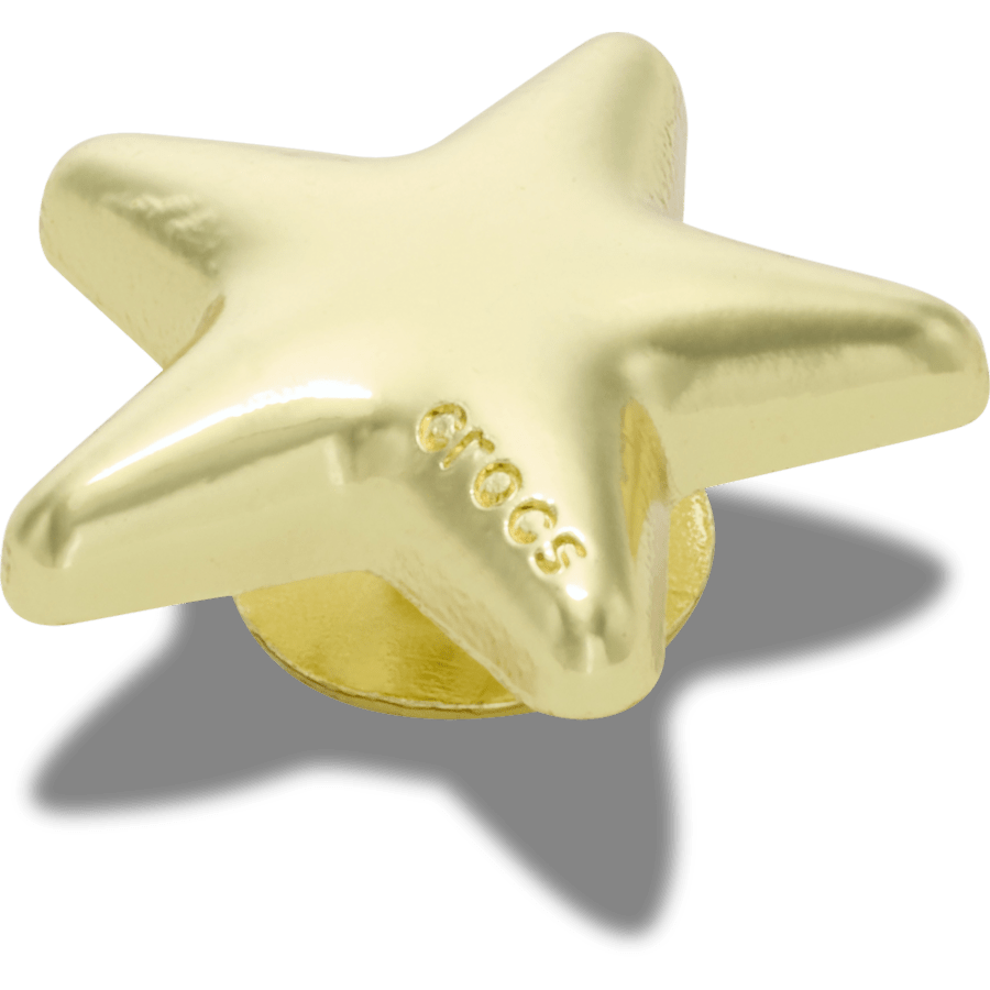 Gold Bubble Star Jibbitz™ charms - Crocs online