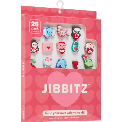 Valentines Day Card 26 Pack Jibbitz™ charms - Crocs for sale