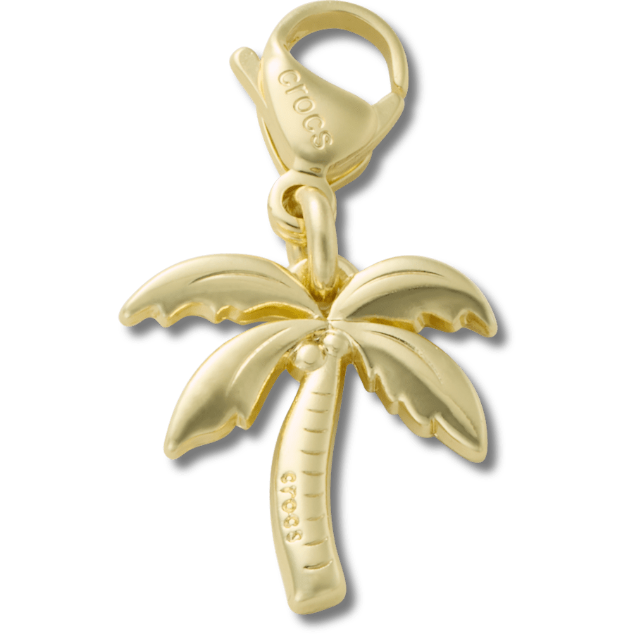 Gold Palm Tree Charm Jibbitz charm - Crocs US