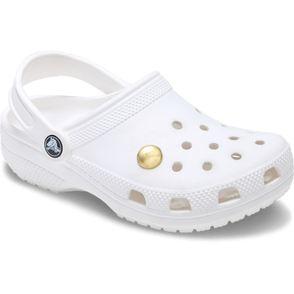 Large Gold Circle Stud Jibbitz™ charms - Crocs online
