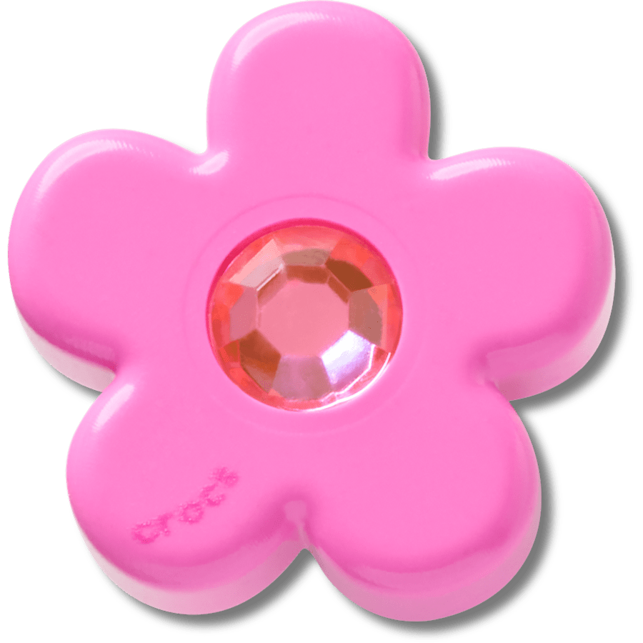 Bright Pink Flower With Gem Jibbitz™ charms - Crocs near me