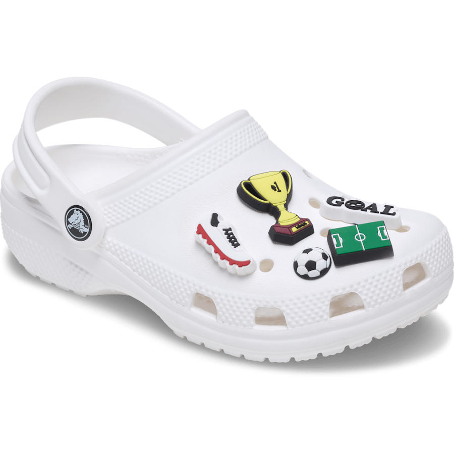 Soccer Star 5 Pack Jibbitz™ charms - Crocs US