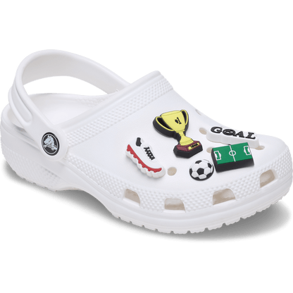 Soccer Star 5 Pack Jibbitz™ charms - Crocs US