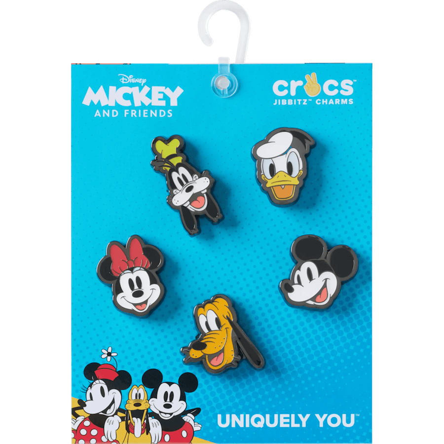 Mickey & Friends Elevated 5-pack Jibbitz Shoe Charm - Crocs discount