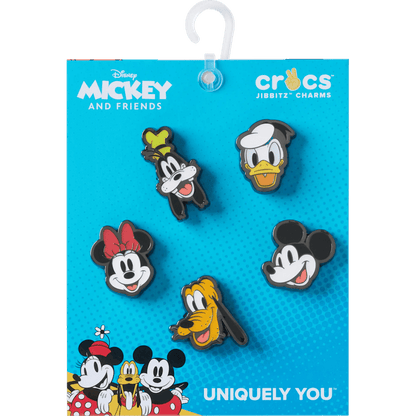Mickey & Friends Elevated 5-pack Jibbitz Shoe Charm - Crocs discount