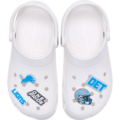 NFL Detroit Lions 5 Pack Jibbitz Shoe Charm - Crocs for sale