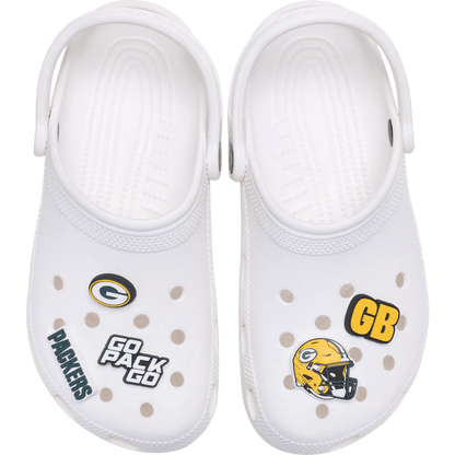 NFL Green Bay Packers 5 Pack Jibbitz Shoe Charm - Crocs US