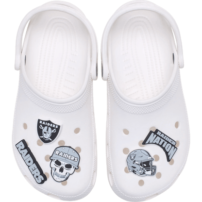 NFL Las Vegas Raiders 5 Pack Jibbitz Shoe Charm - Crocs near me
