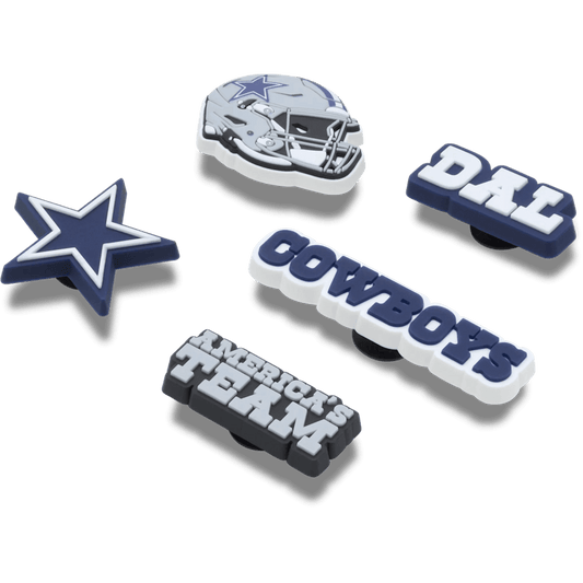 NFL Dallas Cowboys 5 Pack Jibbitz Shoe Charm - Crocs US