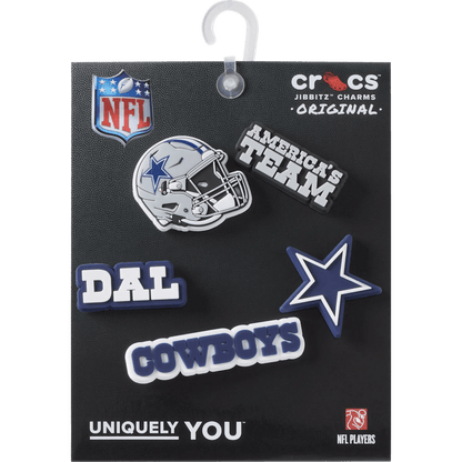 NFL Dallas Cowboys 5 Pack Jibbitz Shoe Charm - Crocs US