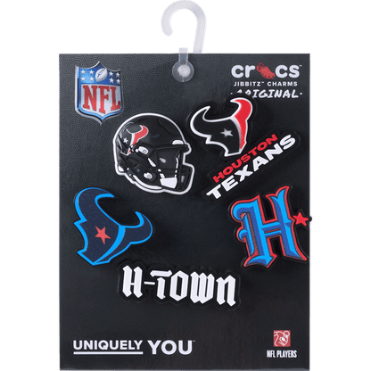 NFL Houston Texans 5 Pack Jibbitz Shoe Charm - Crocs US