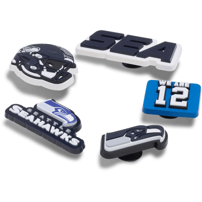 NFL Seattle Seahawks 5 Pack Jibbitz Shoe Charm - Crocs online