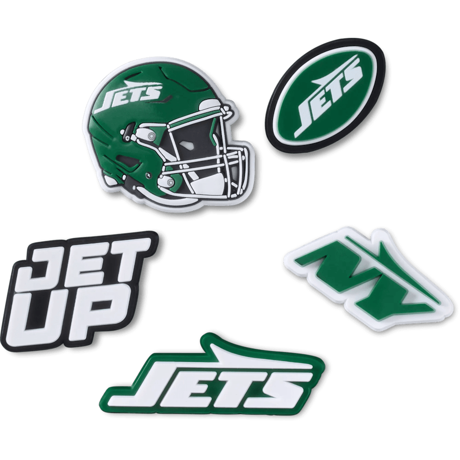 NFL New York Jets 5 Pack Jibbitz Shoe Charm - Crocs US