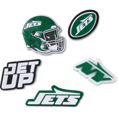 NFL New York Jets 5 Pack Jibbitz Shoe Charm - Crocs US
