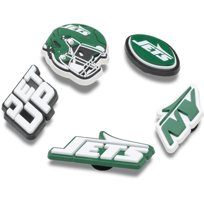 NFL New York Jets 5 Pack Jibbitz Shoe Charm - Crocs US