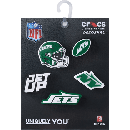 NFL New York Jets 5 Pack Jibbitz Shoe Charm - Crocs US