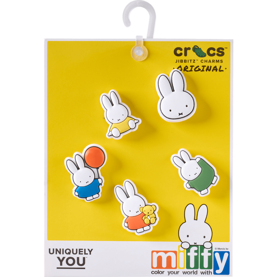 Miffy 5 Pack Jibbitz™ charms - Crocs discount