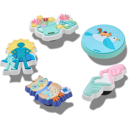 Got Your Back 5 Pack Jibbitz™ charms - Crocs online