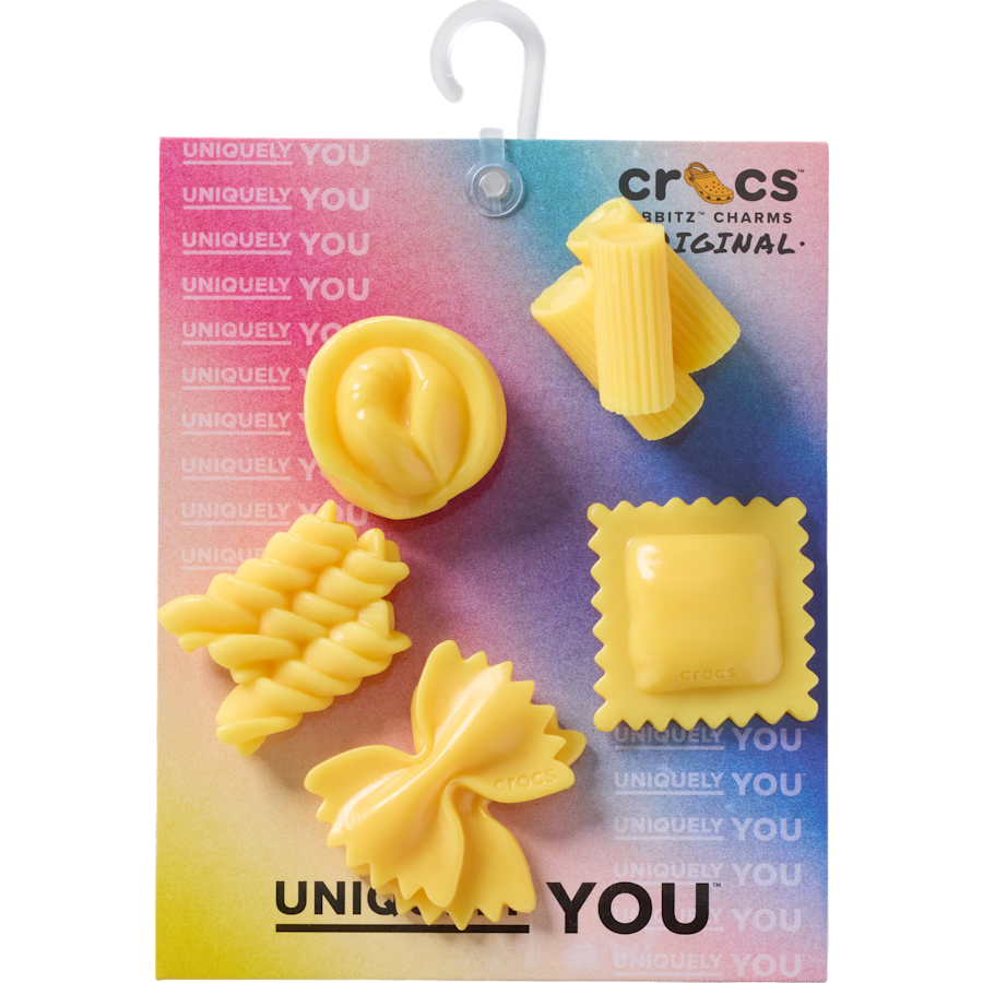 Realistic Pasta 5 Pack Jibbitz™ charms - Crocs on sale
