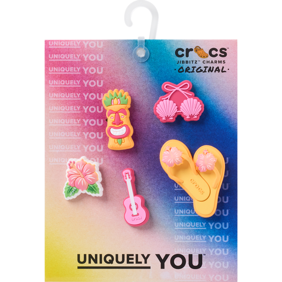 Tiki Vacation 5 Pack Jibbitz™ charms - Crocs sale