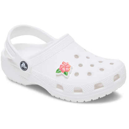 Blue Tropical Hibiscus Jibbitz™ charms - Crocs outlet