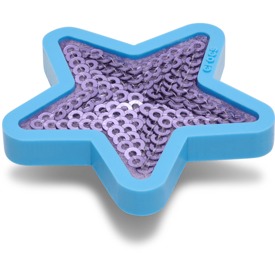 Purple Sequin Star Jibbitz™ charms - Crocs online