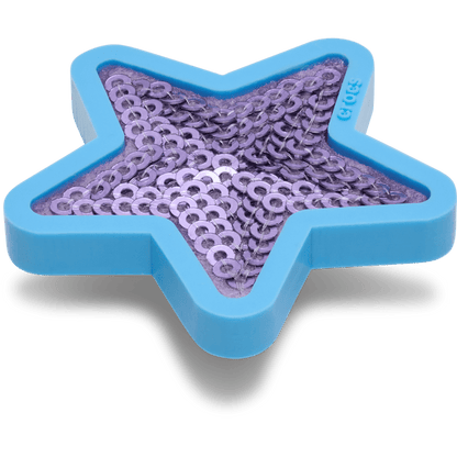 Purple Sequin Star Jibbitz™ charms - Crocs online