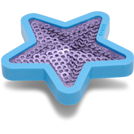 Purple Sequin Star Jibbitz™ charms - Crocs online