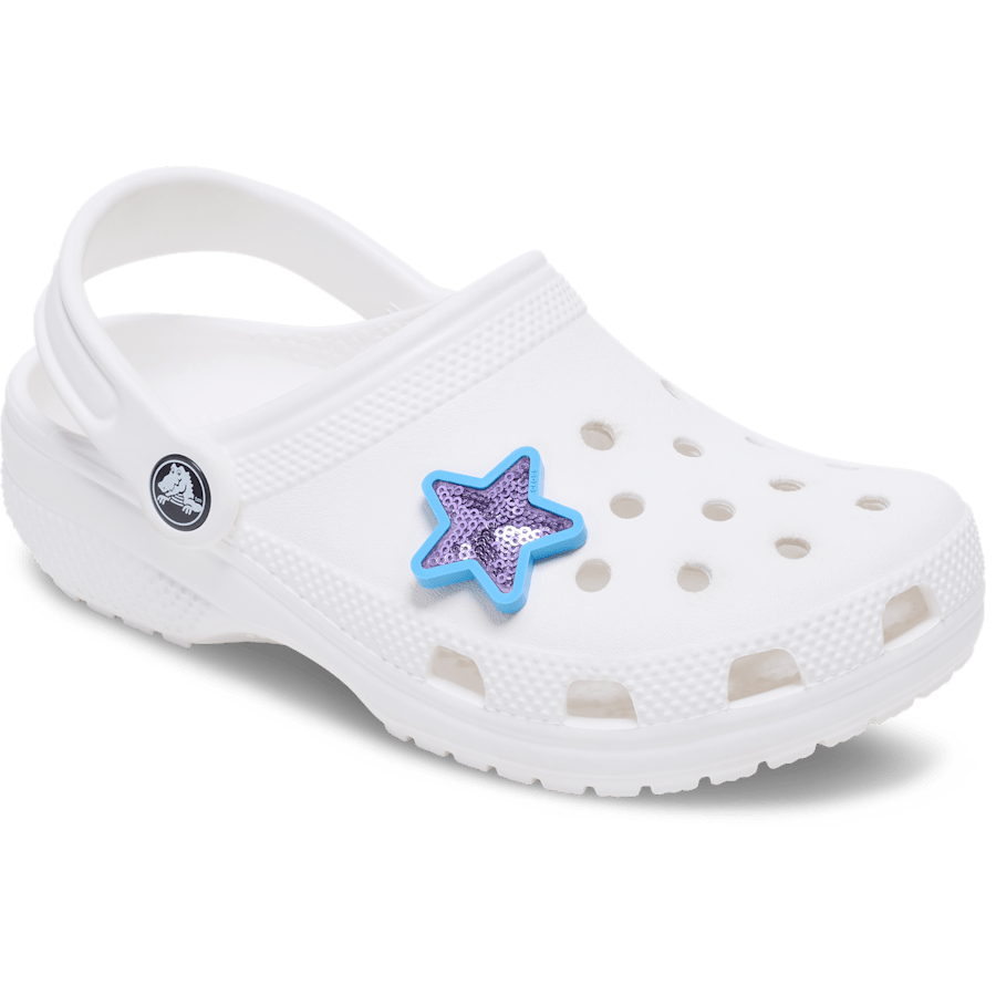 Purple Sequin Star Jibbitz™ charms - Crocs online