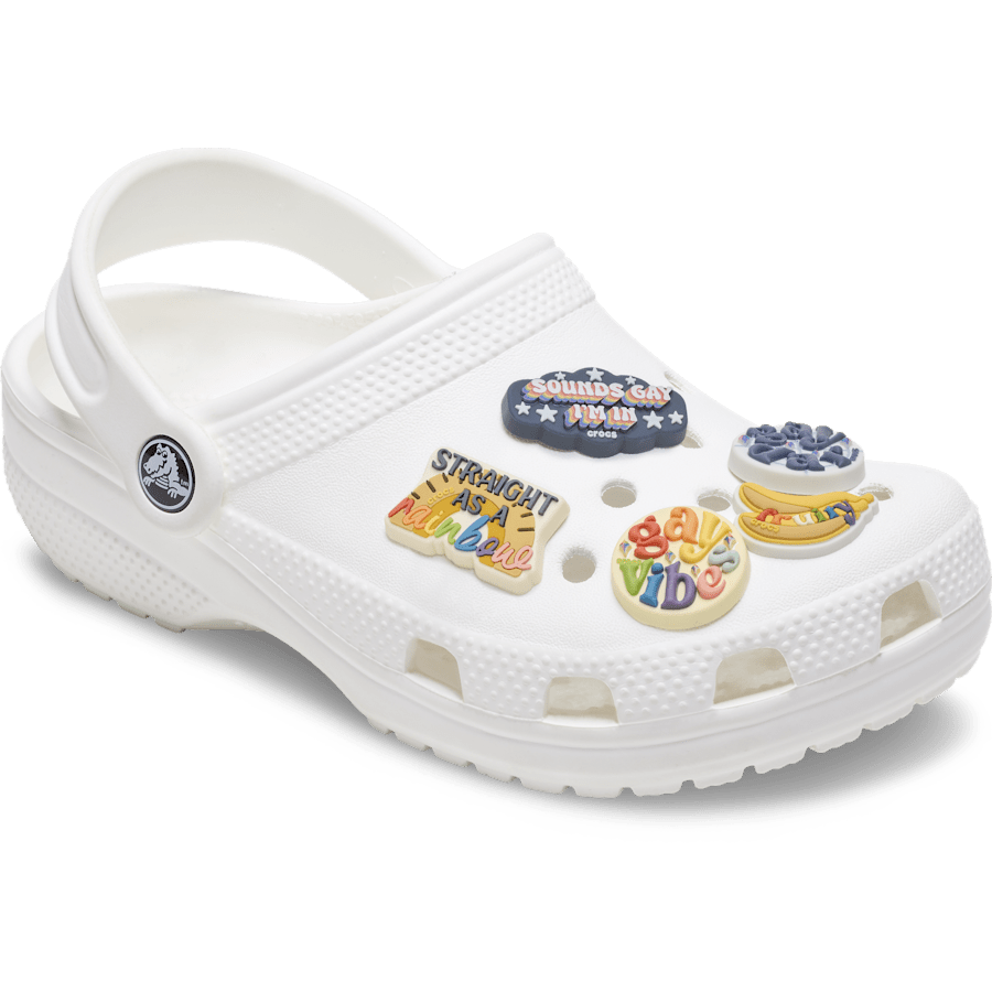 Irreverent Pride 5 Pack Jibbitz™ charms - Crocs US