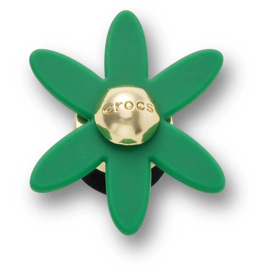 Retro Green Spinner Flower Jibbitz™ charms - Crocs on sale