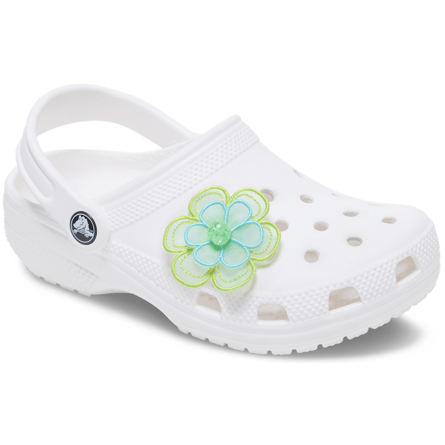 Green Mesh Flower Jibbitz™ charms - Crocs outlet