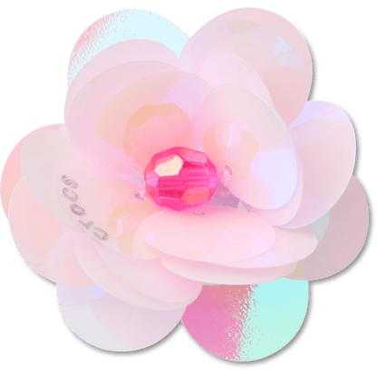 Sequin Pink Flower Jibbitz™ charms - Crocs near me
