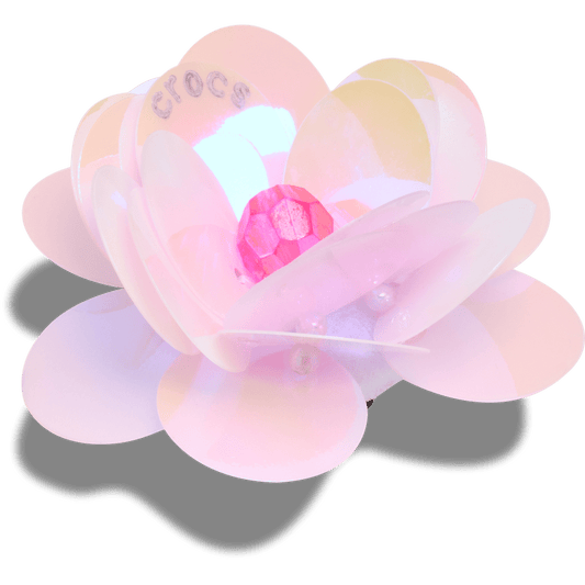 Sequin Pink Flower Jibbitz™ charms - Crocs near me