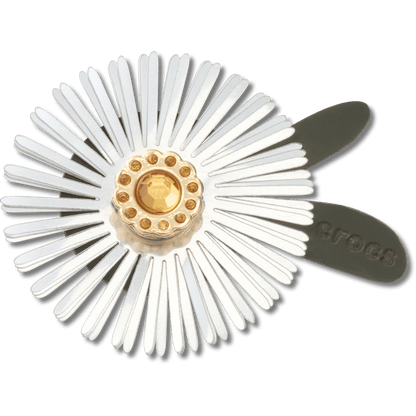 Silver Sequin Flower Jibbitz™ charms - Crocs online