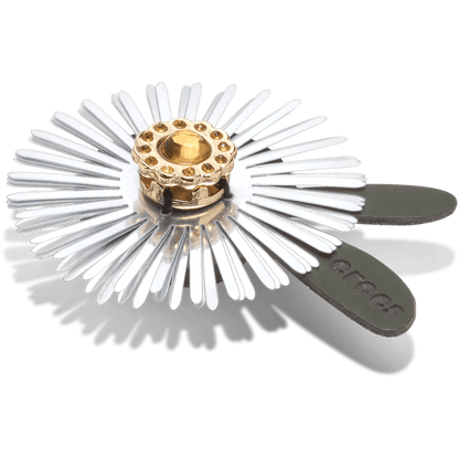 Silver Sequin Flower Jibbitz™ charms - Crocs online