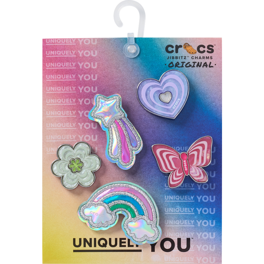 Funky Girly Icons 5 Pack Jibbitz™ charms - Crocs on sale