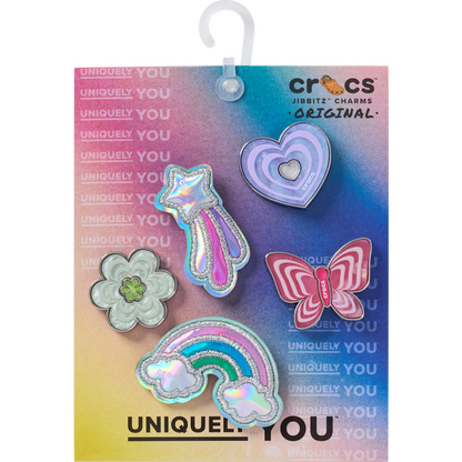 Funky Girly Icons 5 Pack Jibbitz™ charms - Crocs on sale