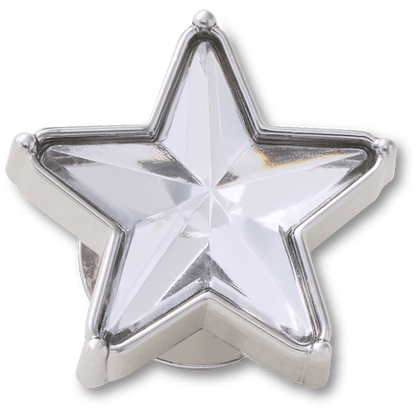 Silver Gem Sparkle Star Jibbitz™ charms - Crocs outlet