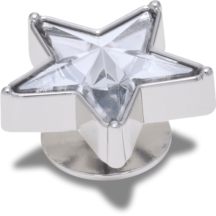 Silver Gem Sparkle Star Jibbitz™ charms - Crocs outlet